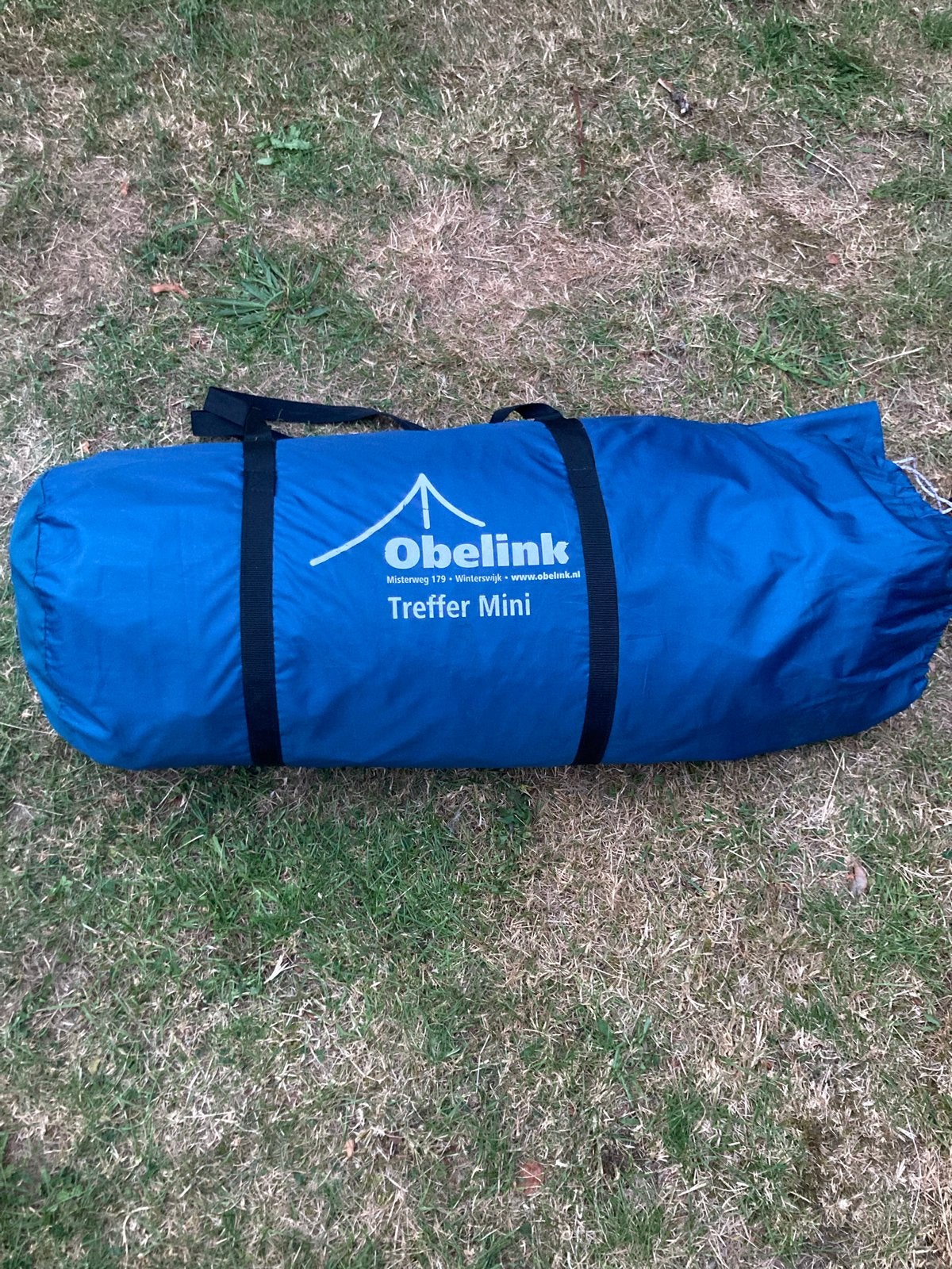 Obelink Treffer Mini voortent - Compact en handig, Caravans en Kamperen, Tenten, Ophalen, Gebruikt