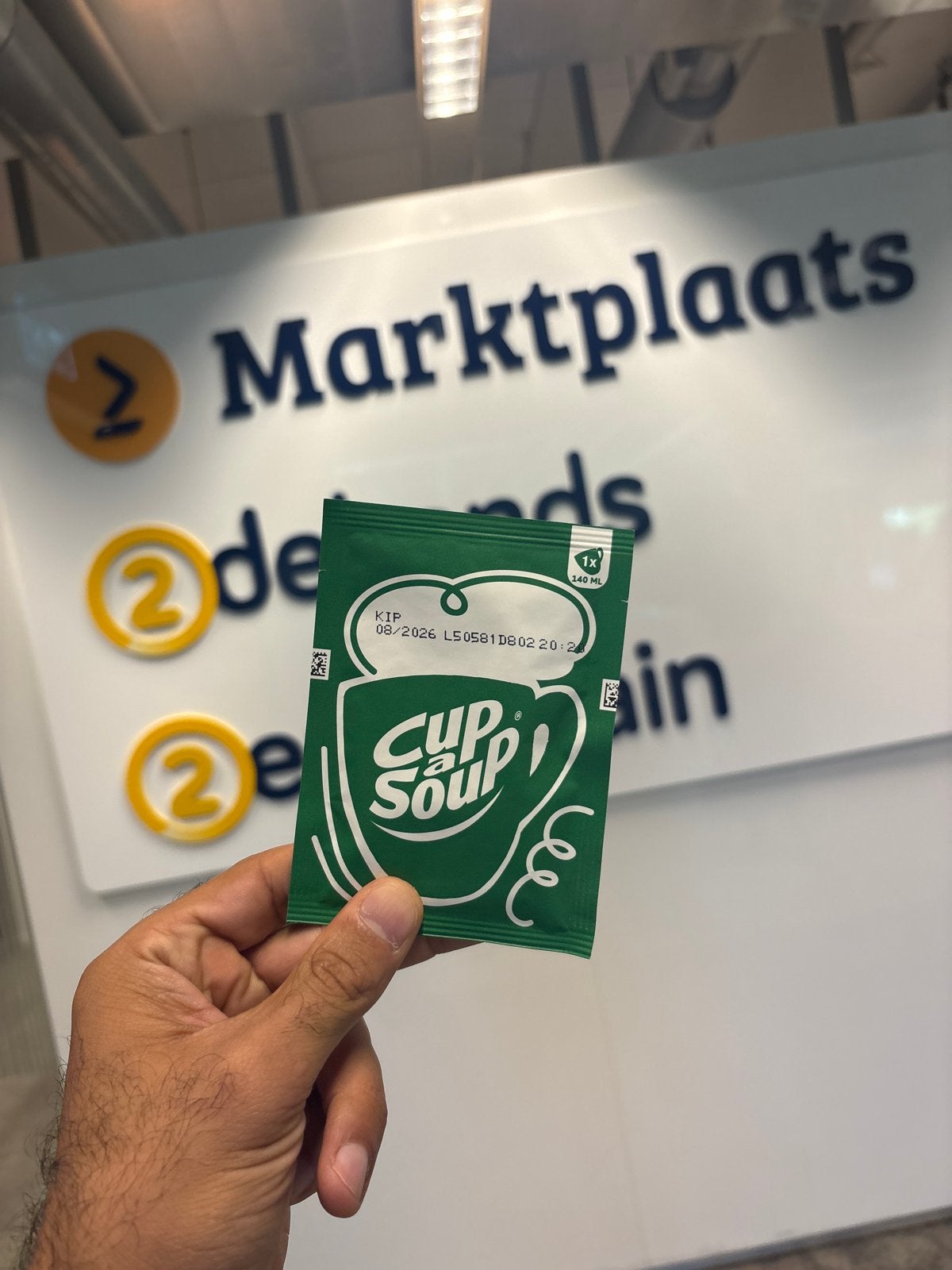 Unox Cup-a-Soup Kip – €1 from Marktplaats office, Ophalen