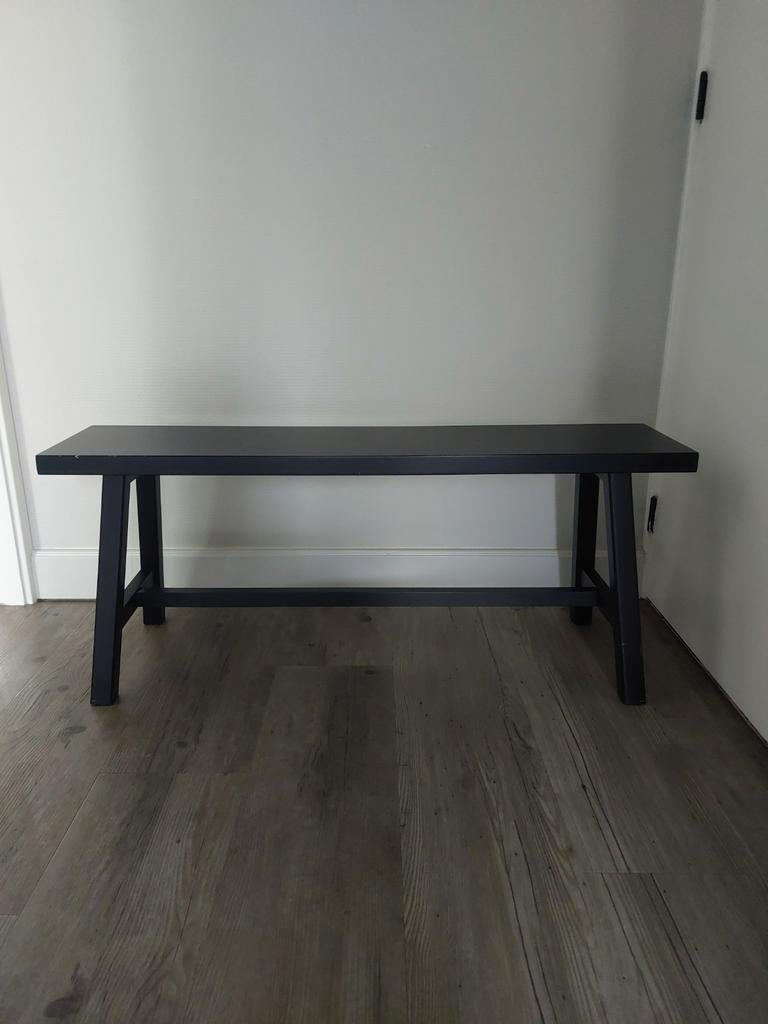 Houten bankje, Huis en Inrichting, Ophalen, Gebruikt, 50 tot 100 cm, Minder dan 50 cm