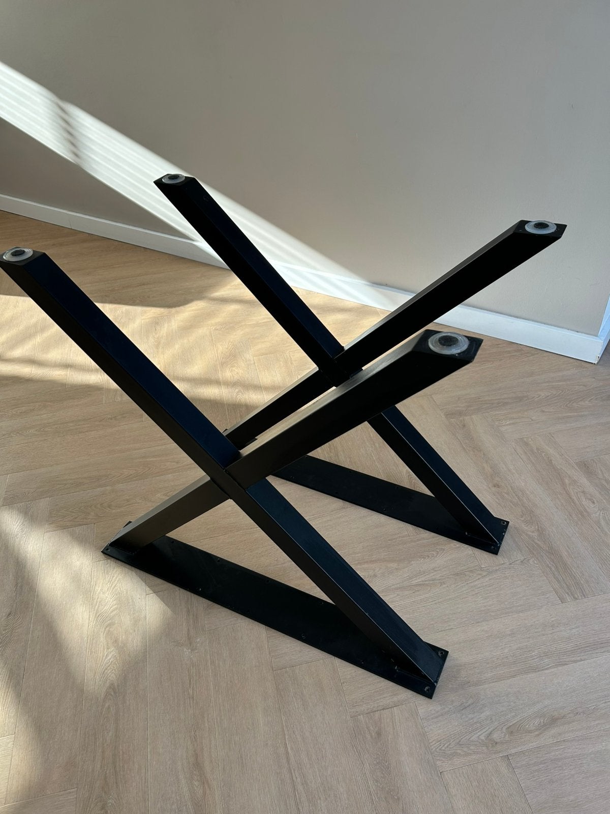WOOOD tafelpoot Tablo X-poot metaal, Ophalen, Tafelpoot, Gebruikt, 50 tot 100 cm