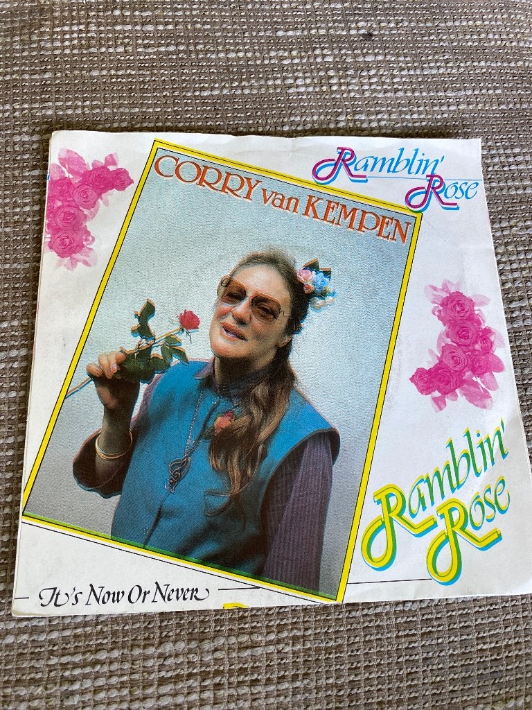 Corry van Kempen - Ramblin' Rose / It's Now Or Never (Vinyl), Gebruikt, Ophalen of Verzenden, EP, Nederlandstalig