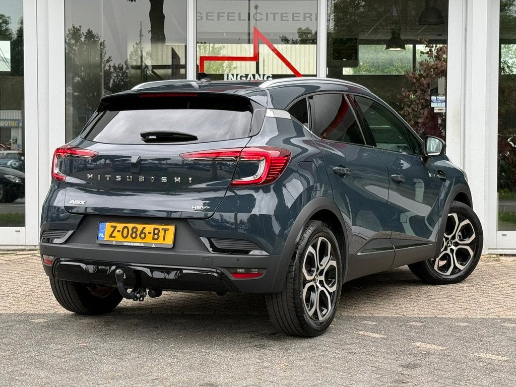 MITSUBISHI Asx 1.6 HEV Intense+ | Trekhaak | Camera | Apple, 12 maanden, Stof, Gebruikt, Blauw