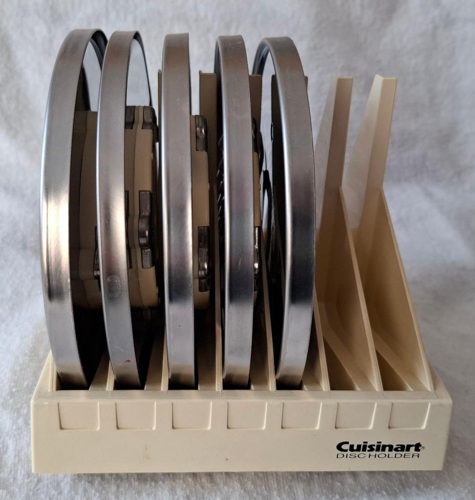 messenset keukenmachine Cuisinart, Witgoed en Apparatuur, Keukenmixers, Zo goed als nieuw, 4 liter of meer, 3 snelheden of meer