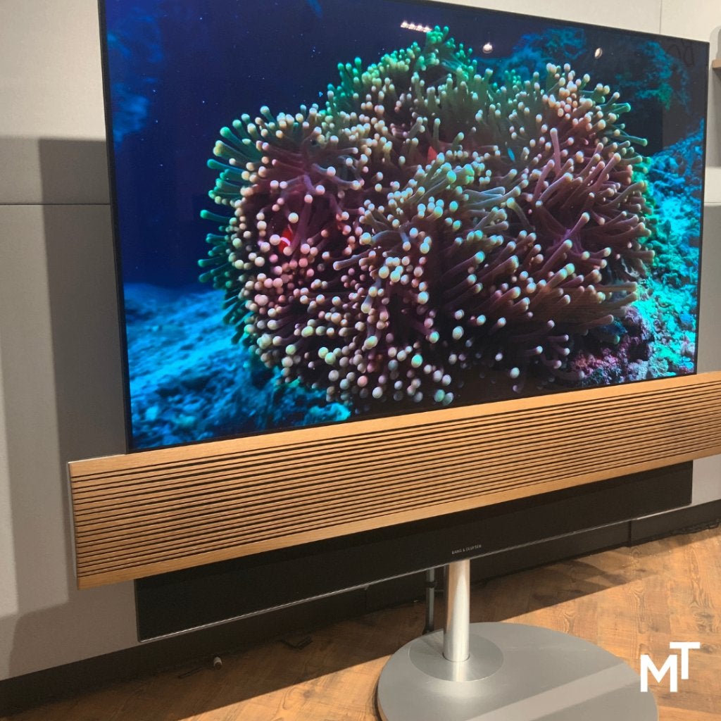Bang & Olufsen Beovision Eclipse 55 Oak Incl. Nieuw scherm, Bang & Olufsen, Nieuw, 100 cm of meer, 4k (UHD)
