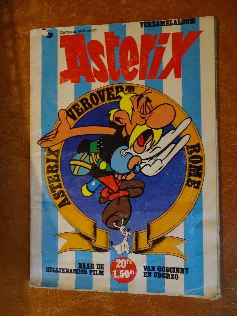 Asterix verovert Rome Plaatjes album voor stickers Compleet, Boeken, Stripboeken, Gelezen, Meerdere stripboeken, Ophalen