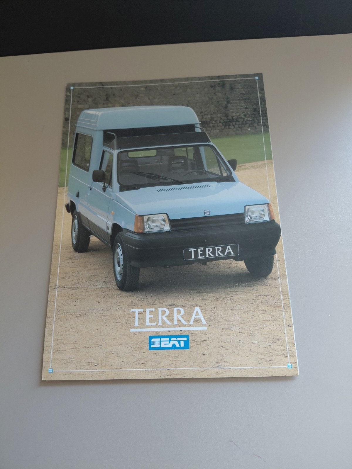 SEAT Terra brochure - Originele folder, Ophalen of Verzenden, Gelezen, Algemeen, SEAT