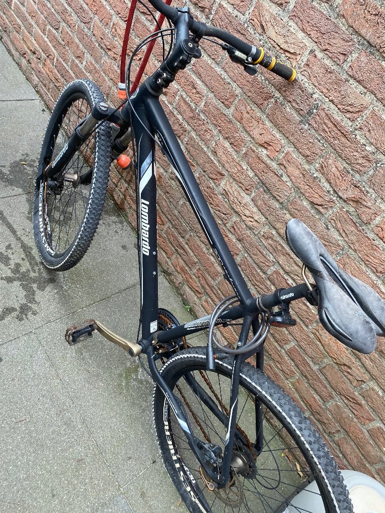 Fiets heren mountainbike, Minder dan 10 versnellingen, Gebruikt, Overige maten, Ophalen