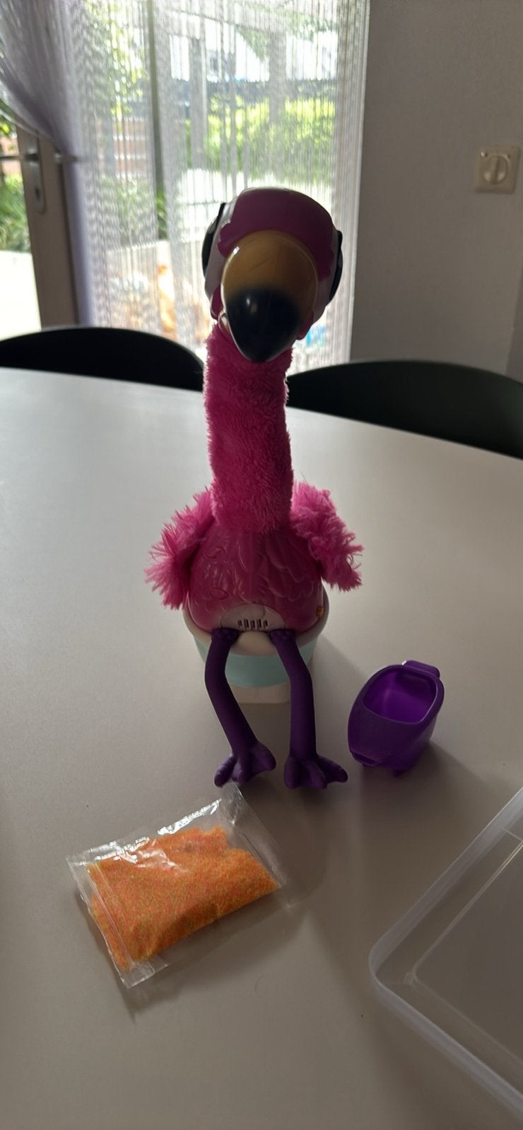 Gotta Go Flamingo, Kinderen en Baby's, Overige typen, Ophalen of Verzenden, Zo goed als nieuw, Roze