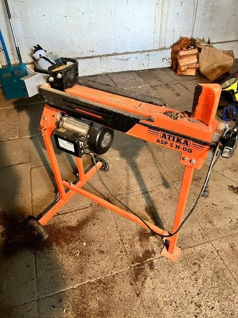 Kloofmachine Atika ASP 5N, Gebruikt, Liggend, Elektrisch, Ophalen