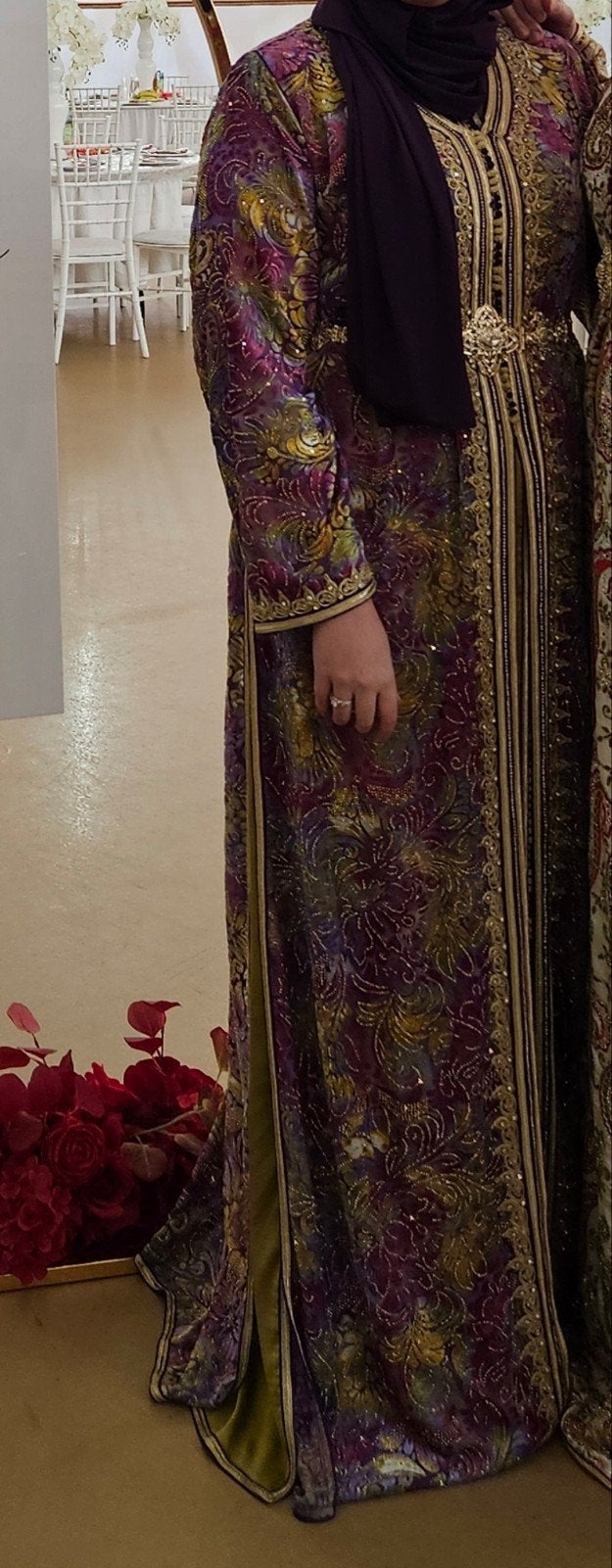 Prachtige Marokkaanse jurk - Kaftan, Ophalen of Verzenden