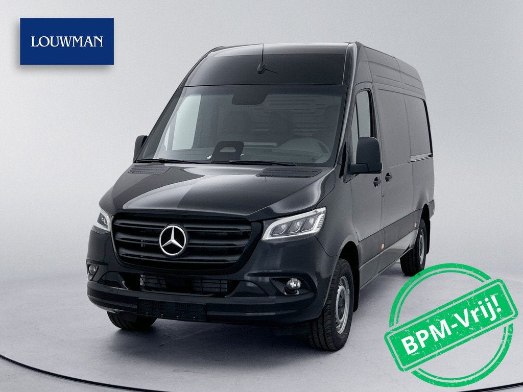 Mercedes-Benz Sprinter BPM VRIJ - 319CDI RWD SELECT RWD L2H2, Automaat, Achterwielaandrijving, Zwart, Diesel