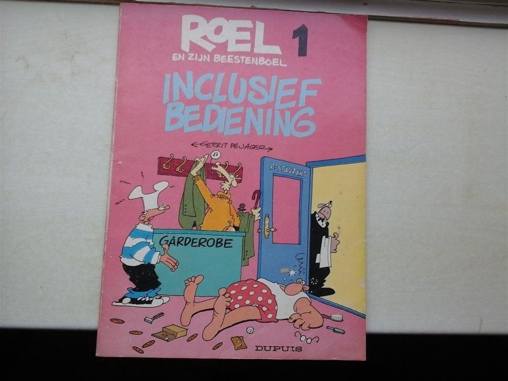 ns3-roel en zijn beestenboel-inclusief bediening-goede staat, Eén stripboek, Ophalen of Verzenden, Zo goed als nieuw