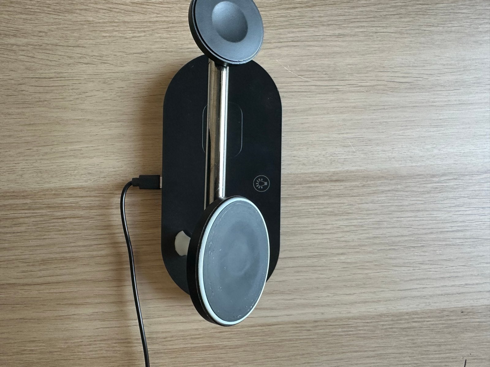 Draadloze Oplader iPhone/Android met Magsafe & USB-A, Draadloze oplader, Nieuw, Ophalen of Verzenden, Apple