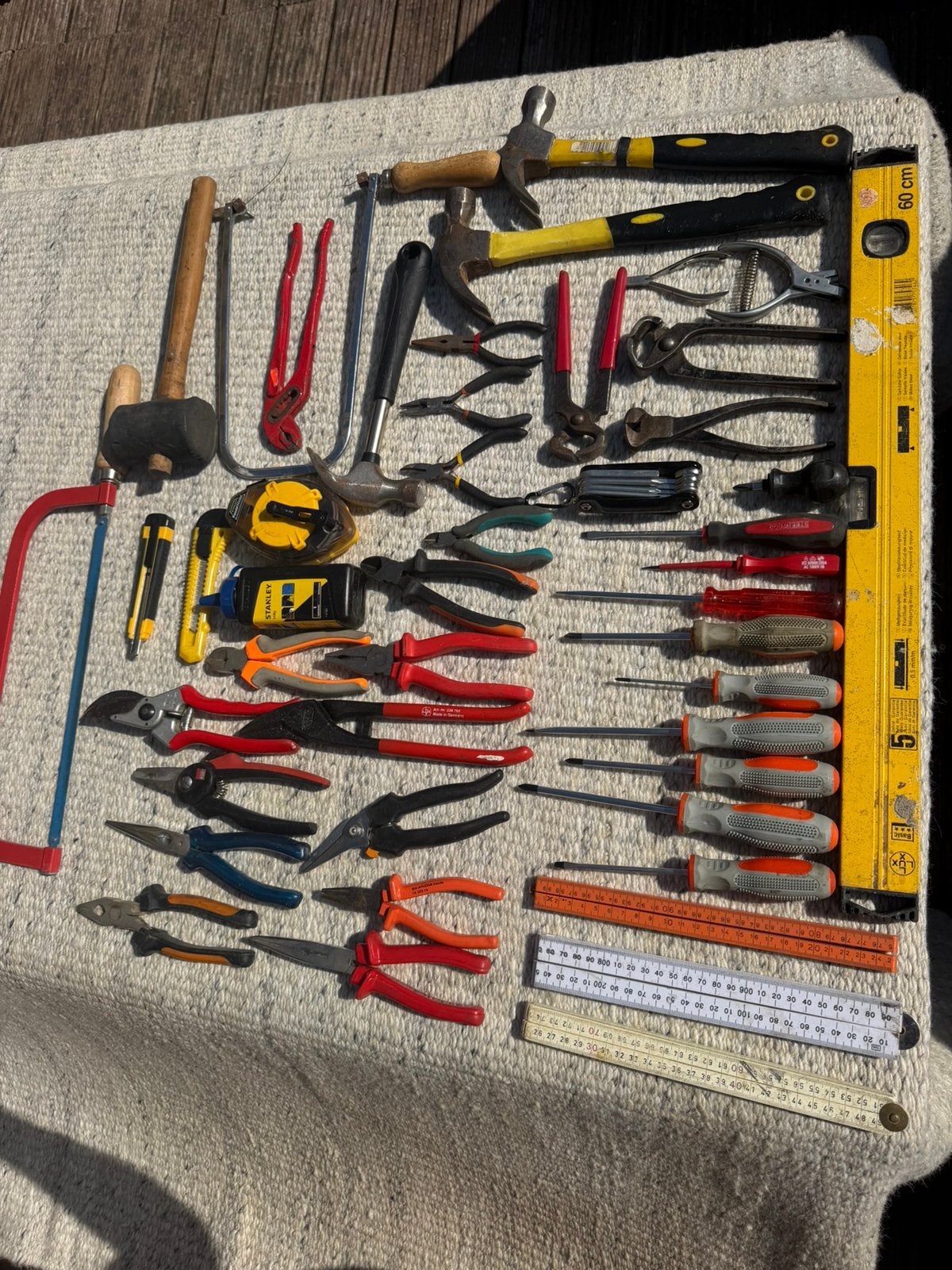 Verschillend handgereedschap, Doe-het-zelf en Verbouw, Ophalen, Zo goed als nieuw