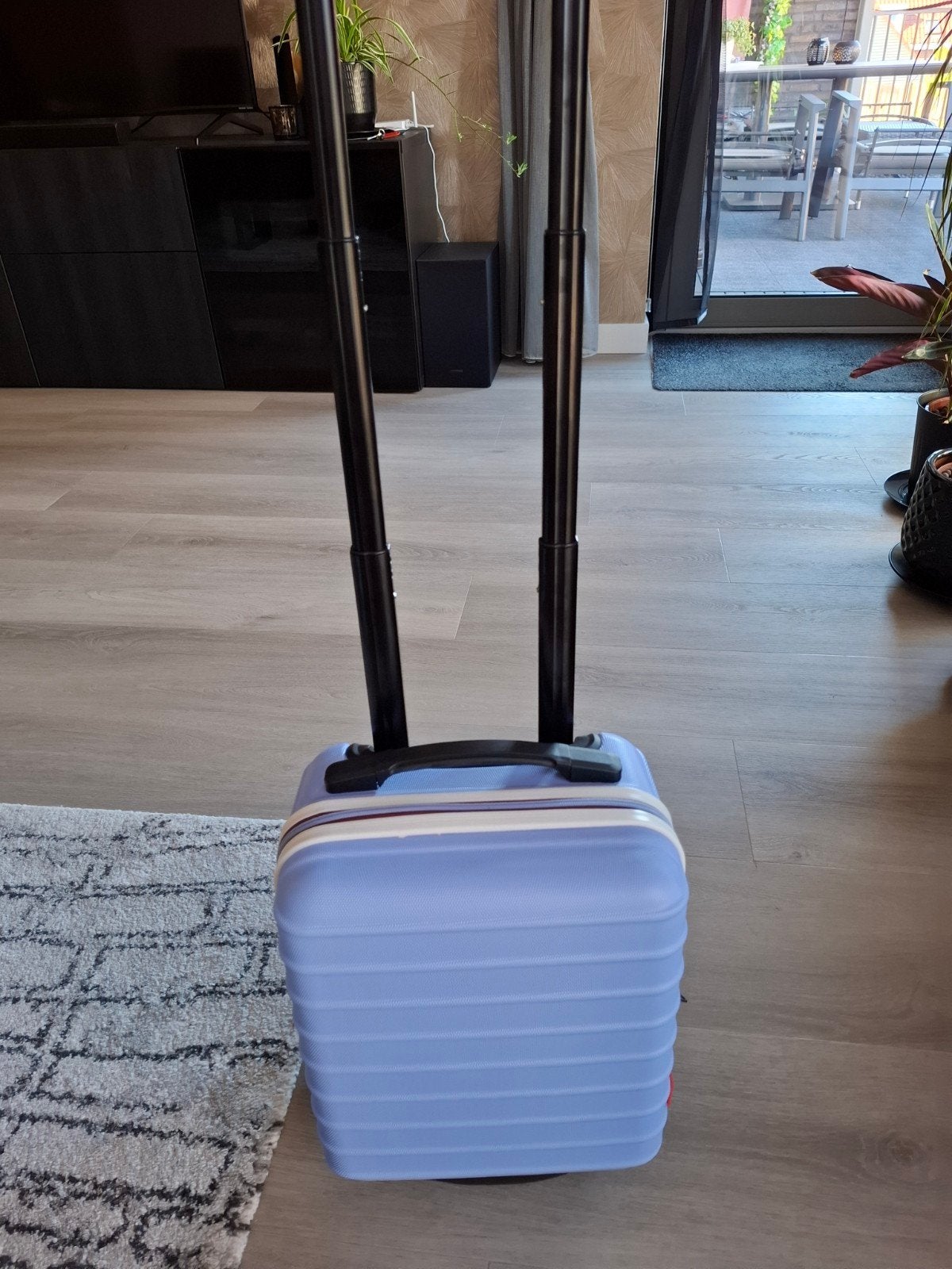 onder de stoel koffer blauw nieuw, Motoren, Accessoires | Koffers en Tassen, Ophalen of Verzenden, Nieuw