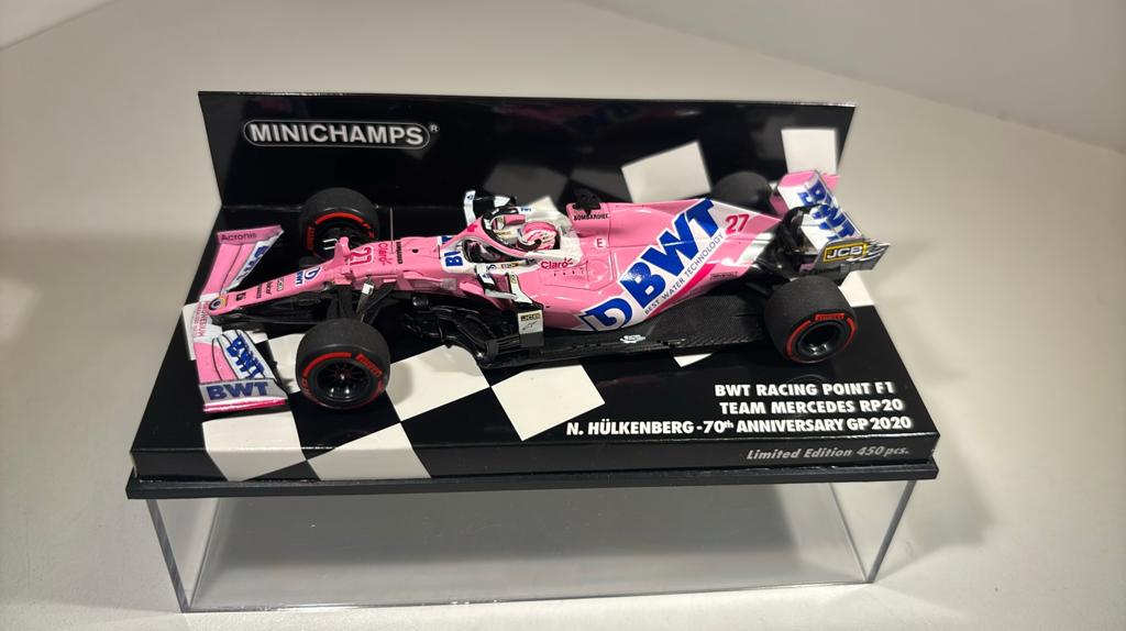 F1 bwt racing piont rp20 n.hulkenberg 2020 minichamps 1.43, Auto, Ophalen of Verzenden, MiniChamps, A