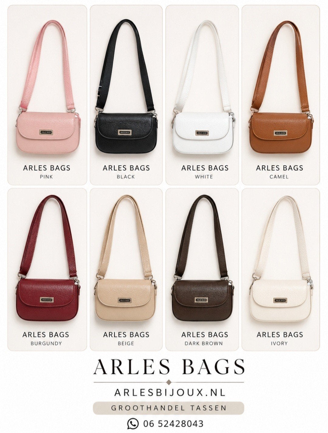 arles bags  partij tassen, Ophalen of Verzenden, Nieuw, Overige kleuren, Overige typen
