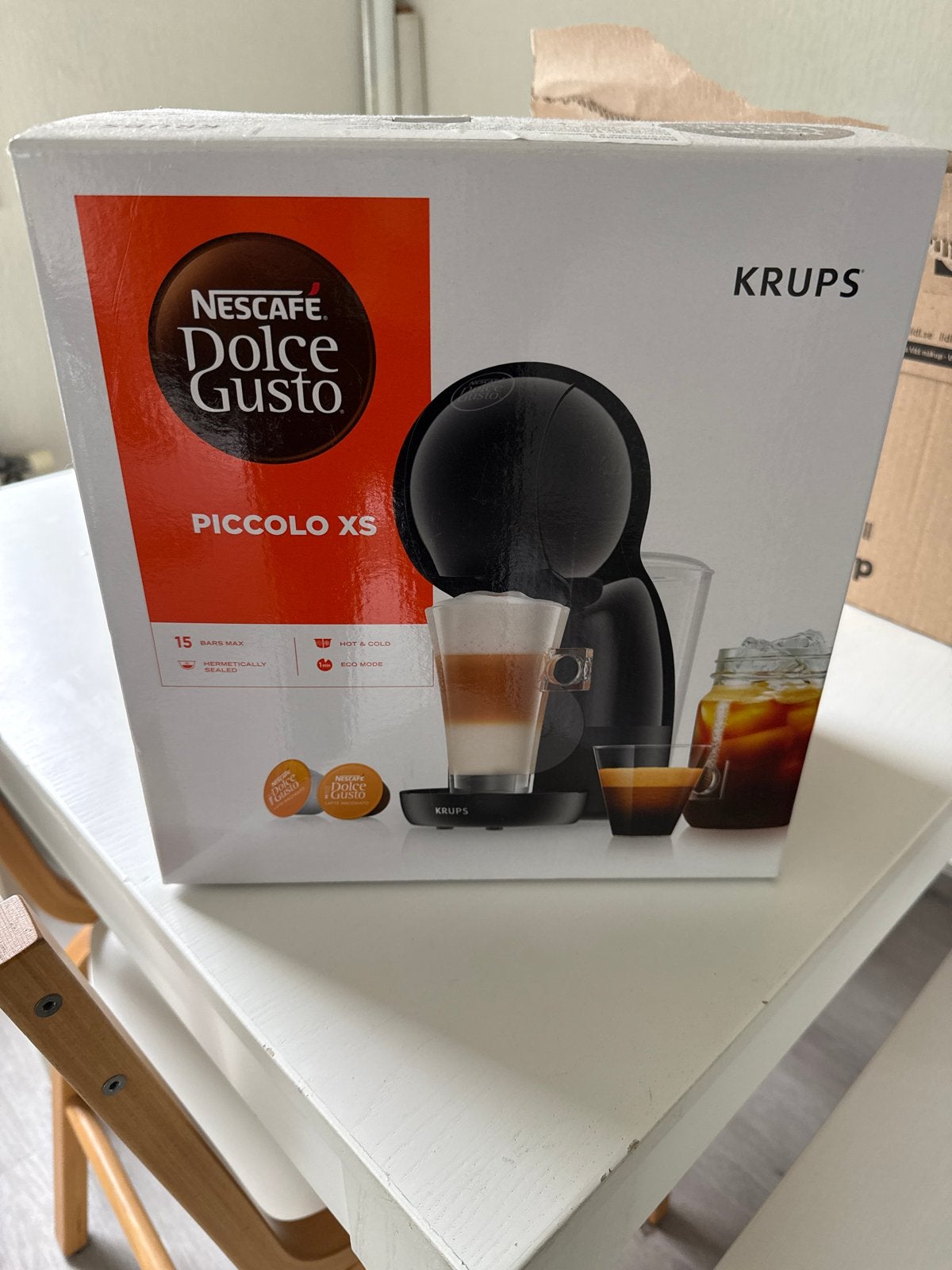 Nescafé Dolce Gusto Piccolo XS - Nieuw in doos, Ophalen of Verzenden, Nieuw, Espresso apparaat, Koffiepads en cups