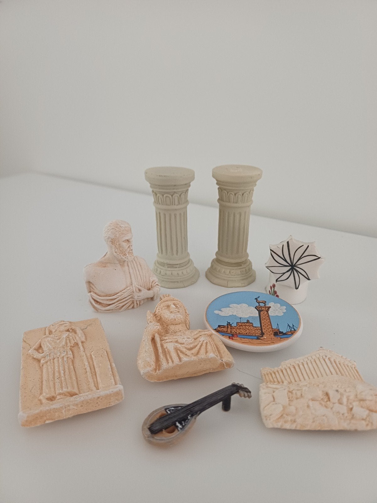 Poppenhuizen Griekse accessoires, Ophalen, Zo goed als nieuw, Poppenhuis