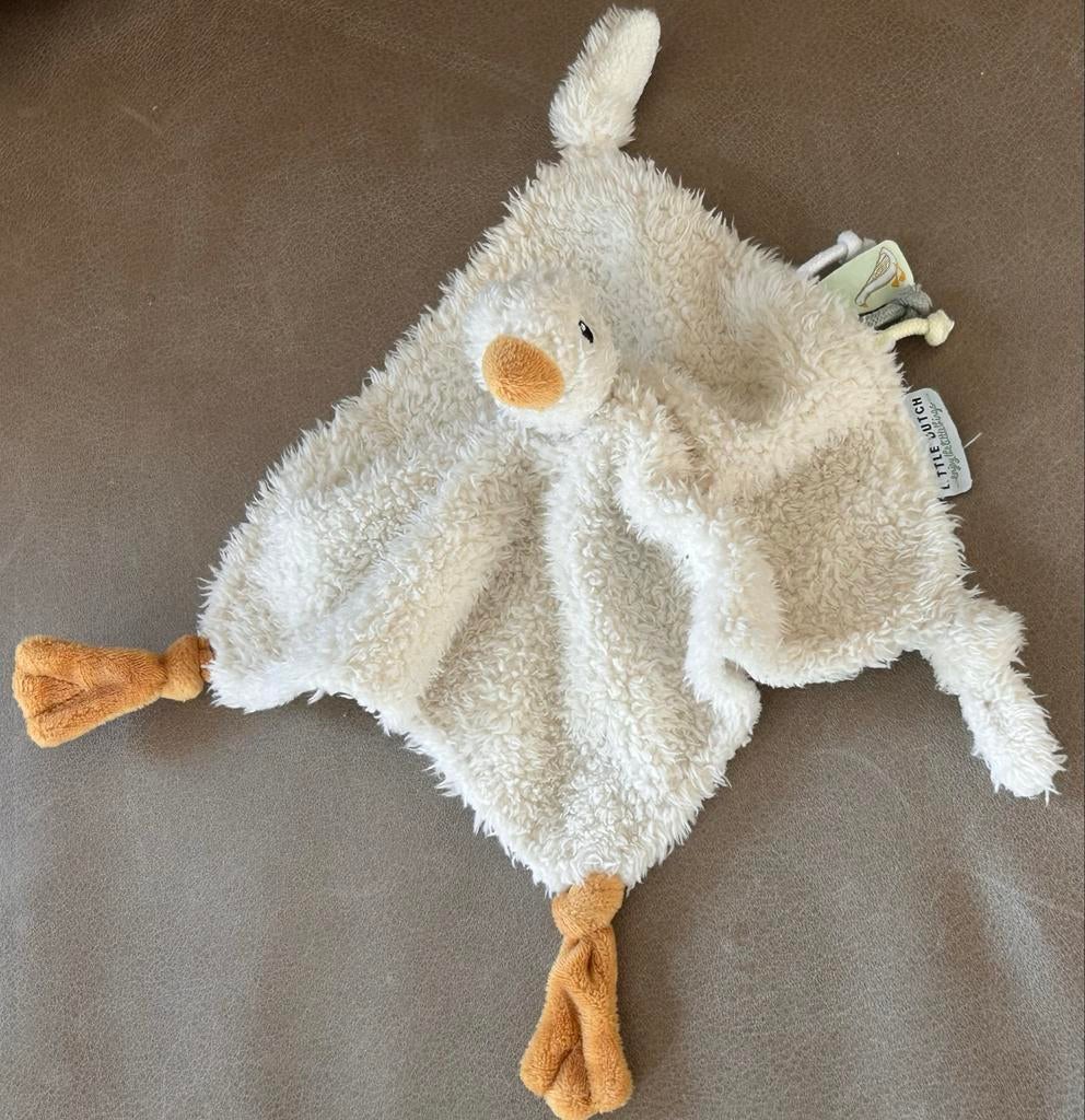Little Dutch Knuffeldoekje Gans, Kinderen en Baby's, Speelgoed | Knuffels en Pluche, Ophalen of Verzenden, Zo goed als nieuw, Overige typen