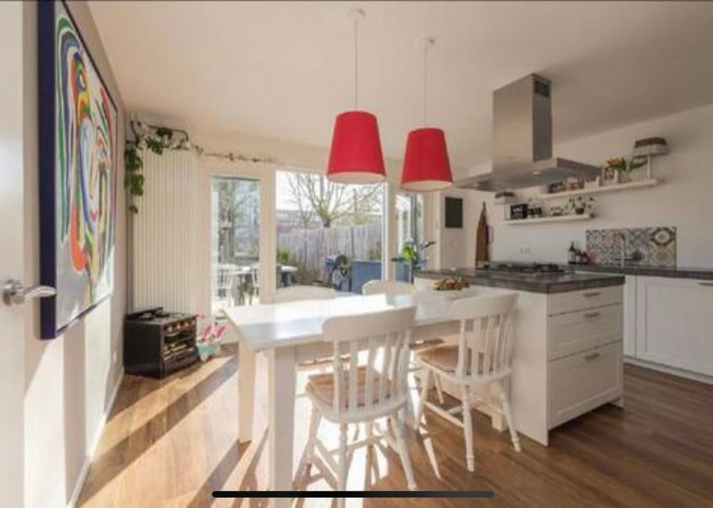 Set van 2 Rode lampenkappen, Ophalen, Zo goed als nieuw, Rood, Rond