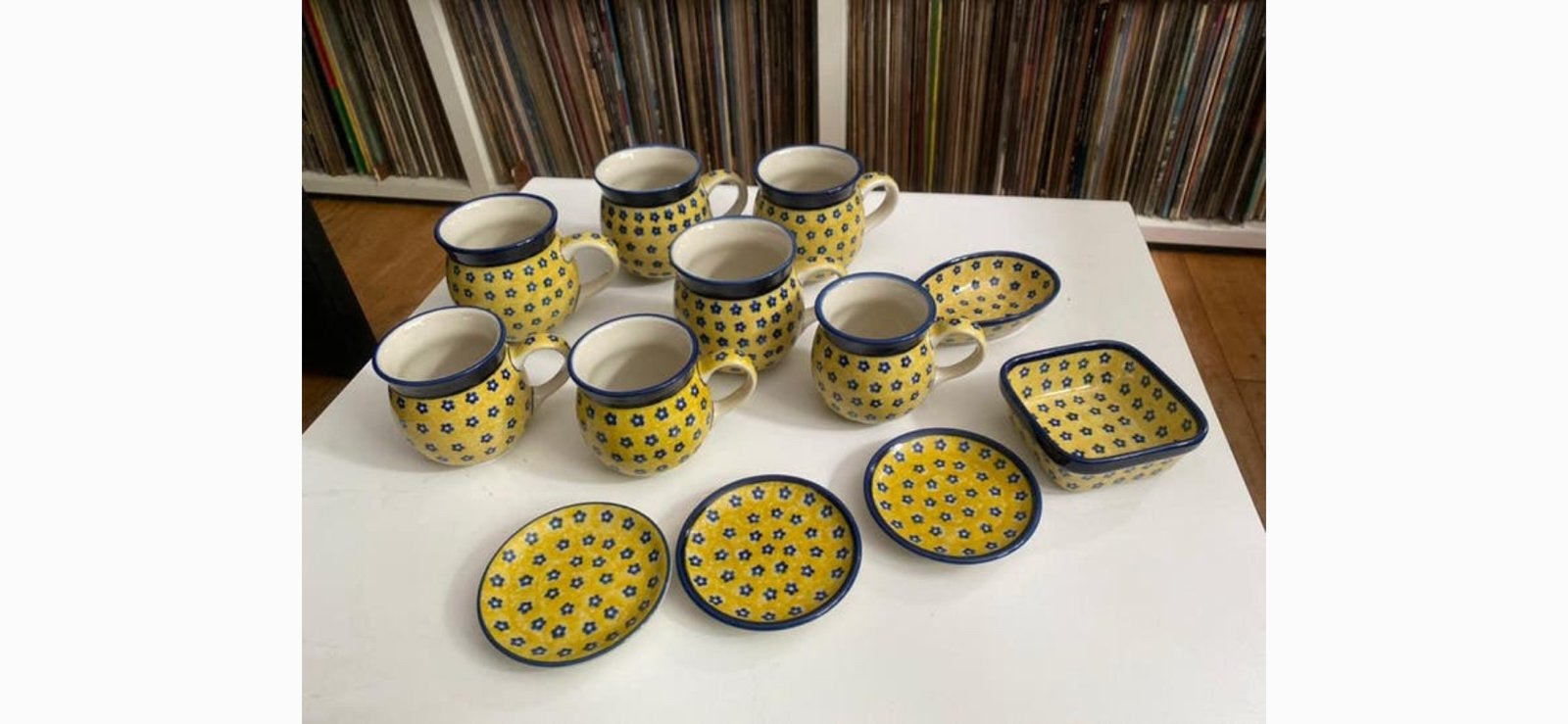 Vrolijk Bunzlau castle servies, Ophalen of Verzenden, Zo goed als nieuw, Porselein, Overige stijlen