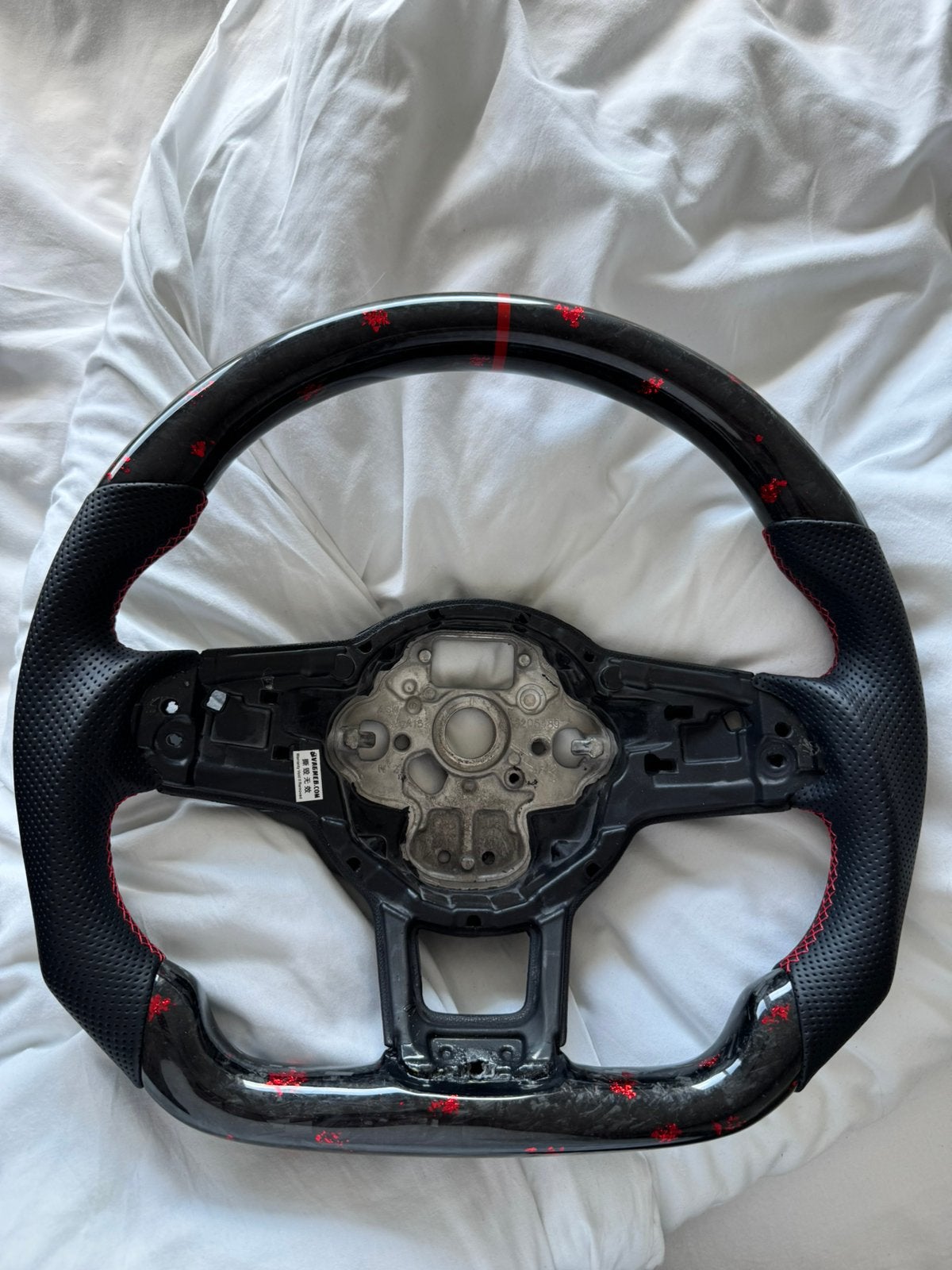 Nieuw Golf 7 GTI / Polo AW GTI Stuur Forged Carbon Rood, Ophalen of Verzenden, Nieuw, Volkswagen