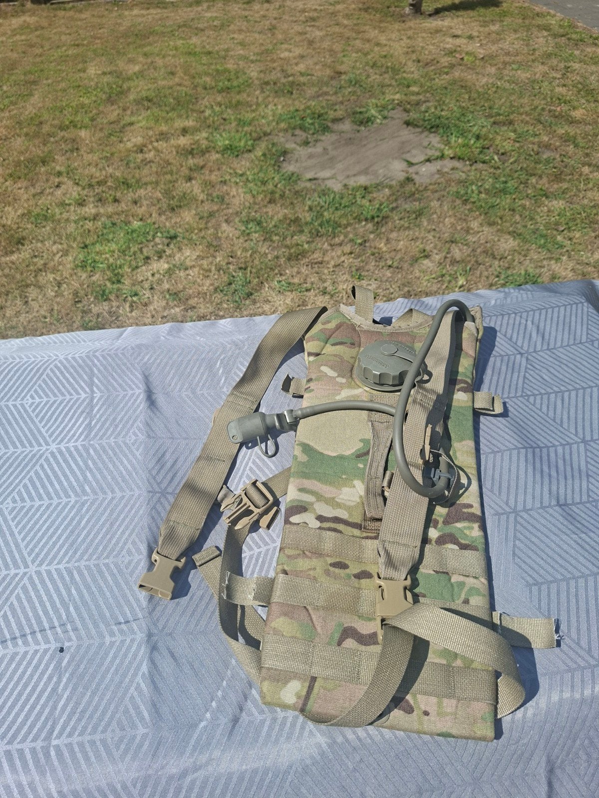 Hydratatie rugzak met camouflageprint. Leger willys daf, Ophalen of Verzenden, Gebruikt