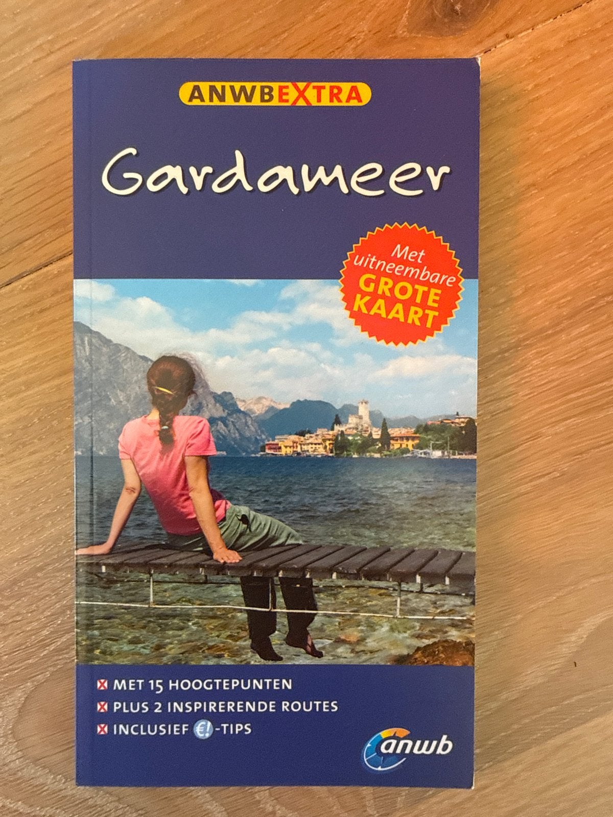 ANWB Extra Gardameer Reisgids met uitneembare kaart, Boeken, Reisgidsen, Budget, Europa, Ophalen of Verzenden, Zo goed als nieuw