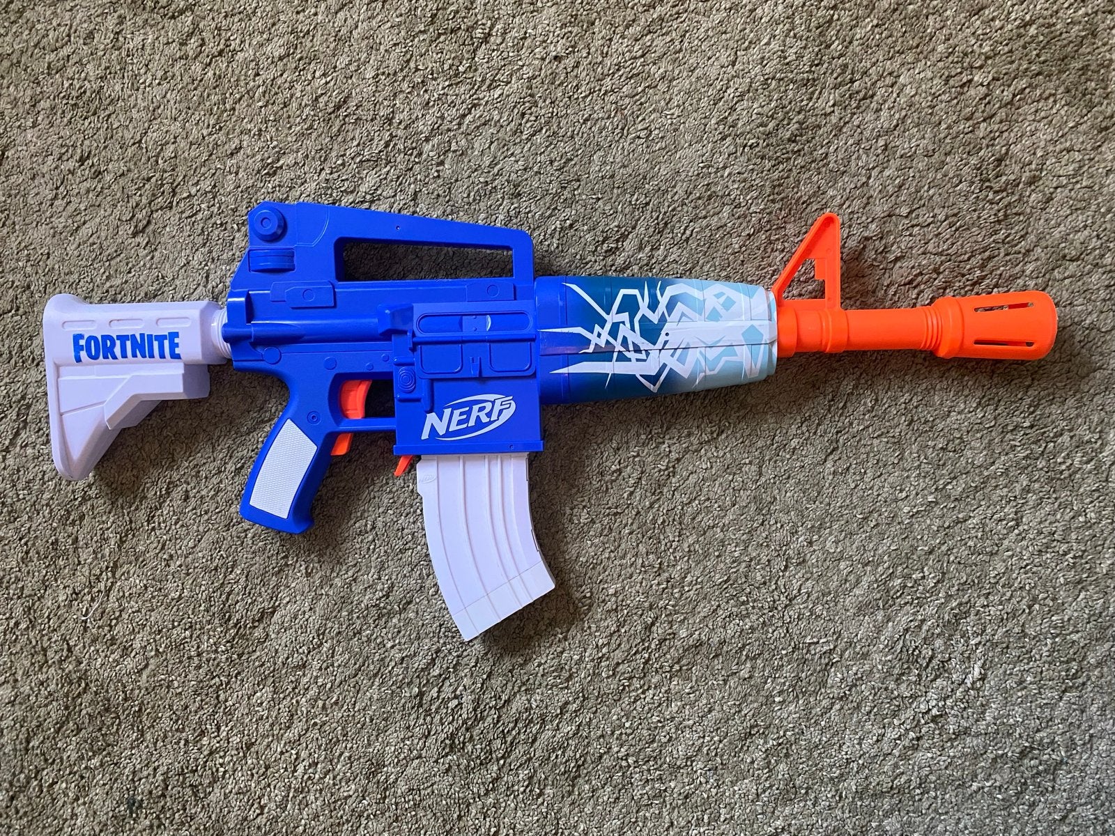 Nerf Fortnite Blue Shock - Zo goed als nieuw, Ophalen of Verzenden, Zo goed als nieuw, Jongen of Meisje