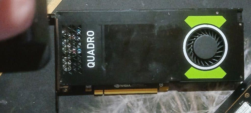 NVIDIA Quadro P4000 8GB Grafische Kaart, PCI-Express 3, Gebruikt, DisplayPort, Ophalen of Verzenden