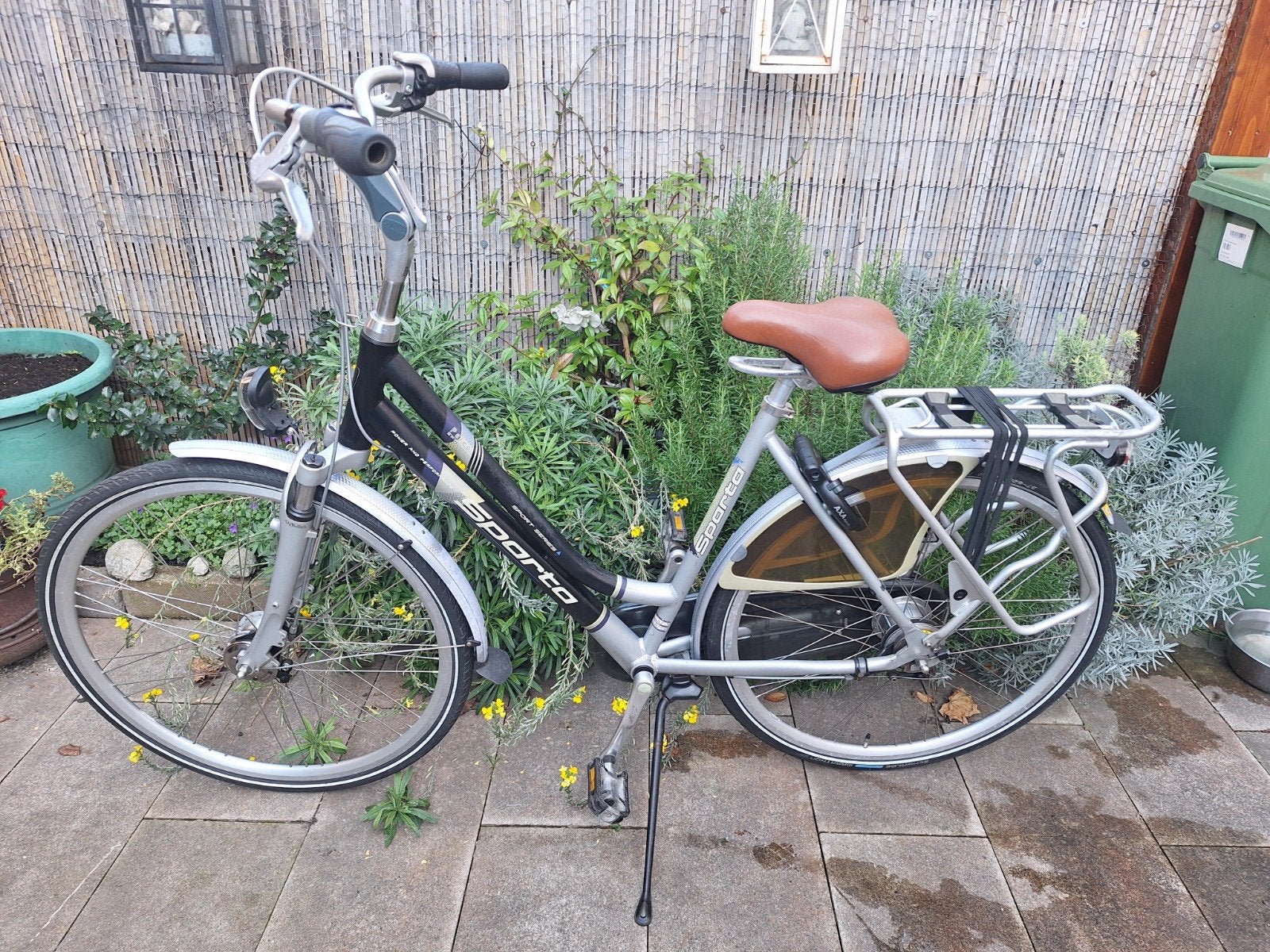 izgst zijnde sparta damesfiets 28inch, 8versn 54cm framehoog, 53 tot 56 cm, Ophalen, Zo goed als nieuw, Sparta