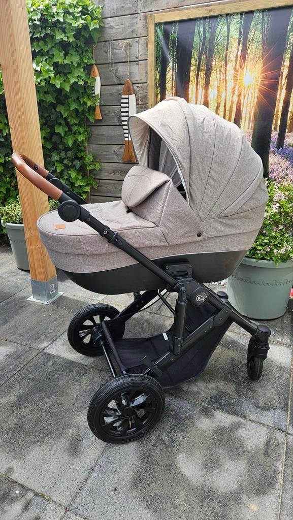 Kinderkraft PRIME Combiwagen 3-in-1 met reiswieg en zitje, Kinderen en Baby's, Kinderwagens en Combinaties, Gebruikt, Verstelbare duwstang