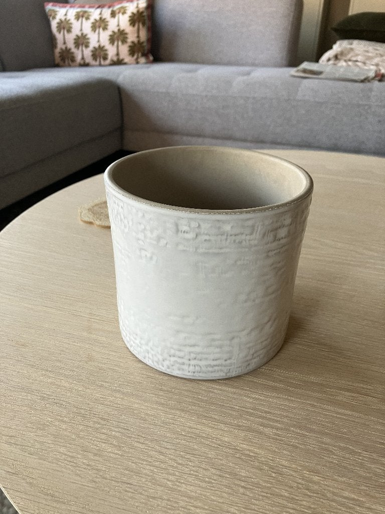 Bloempot Chiafrön (IKEA) 12 cm, Tuin en Terras, Bloempotten, Ophalen, Rond, Zo goed als nieuw, Balkon