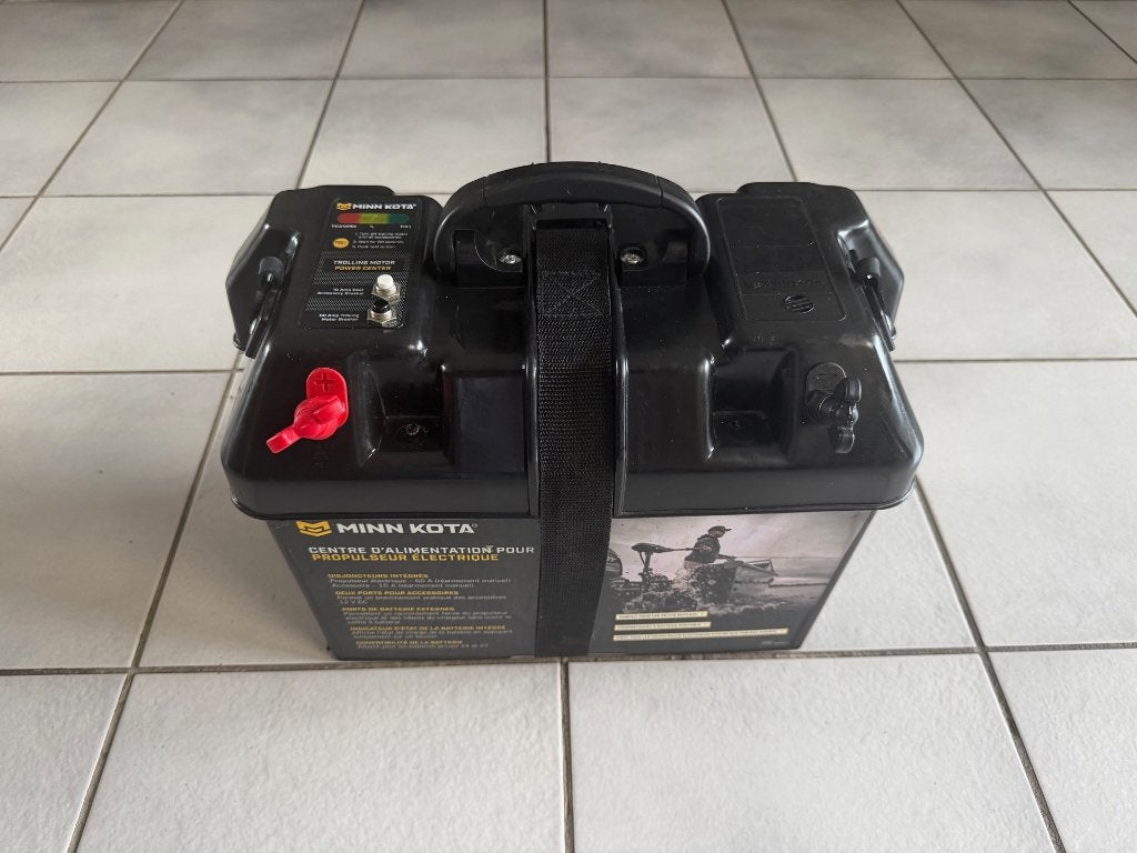 ZGAN ! Minn Kota Trolling Power Center 60A zekering, Ophalen of Verzenden, Zo goed als nieuw, Overige typen