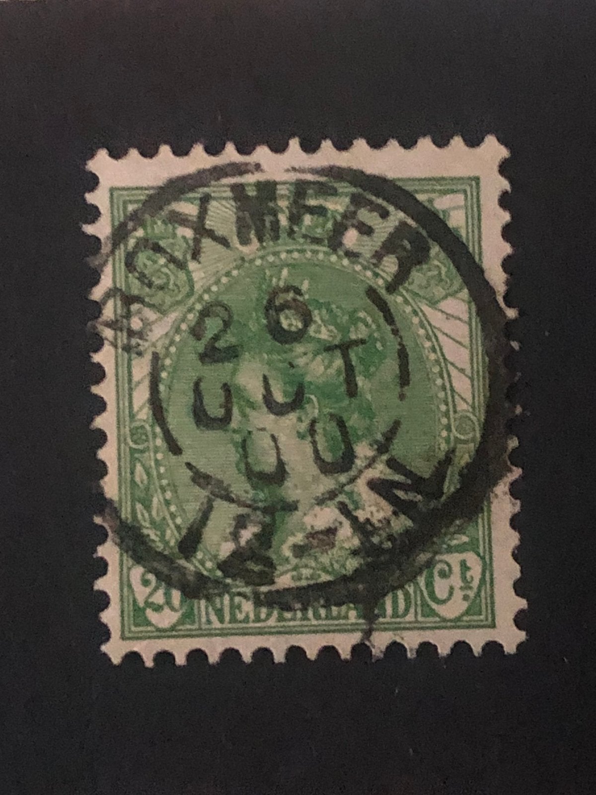 214 kleinrond BOXMEER, Postzegels en Munten, Brieven en Enveloppen | Nederland, Ophalen of Verzenden, Briefkaart
