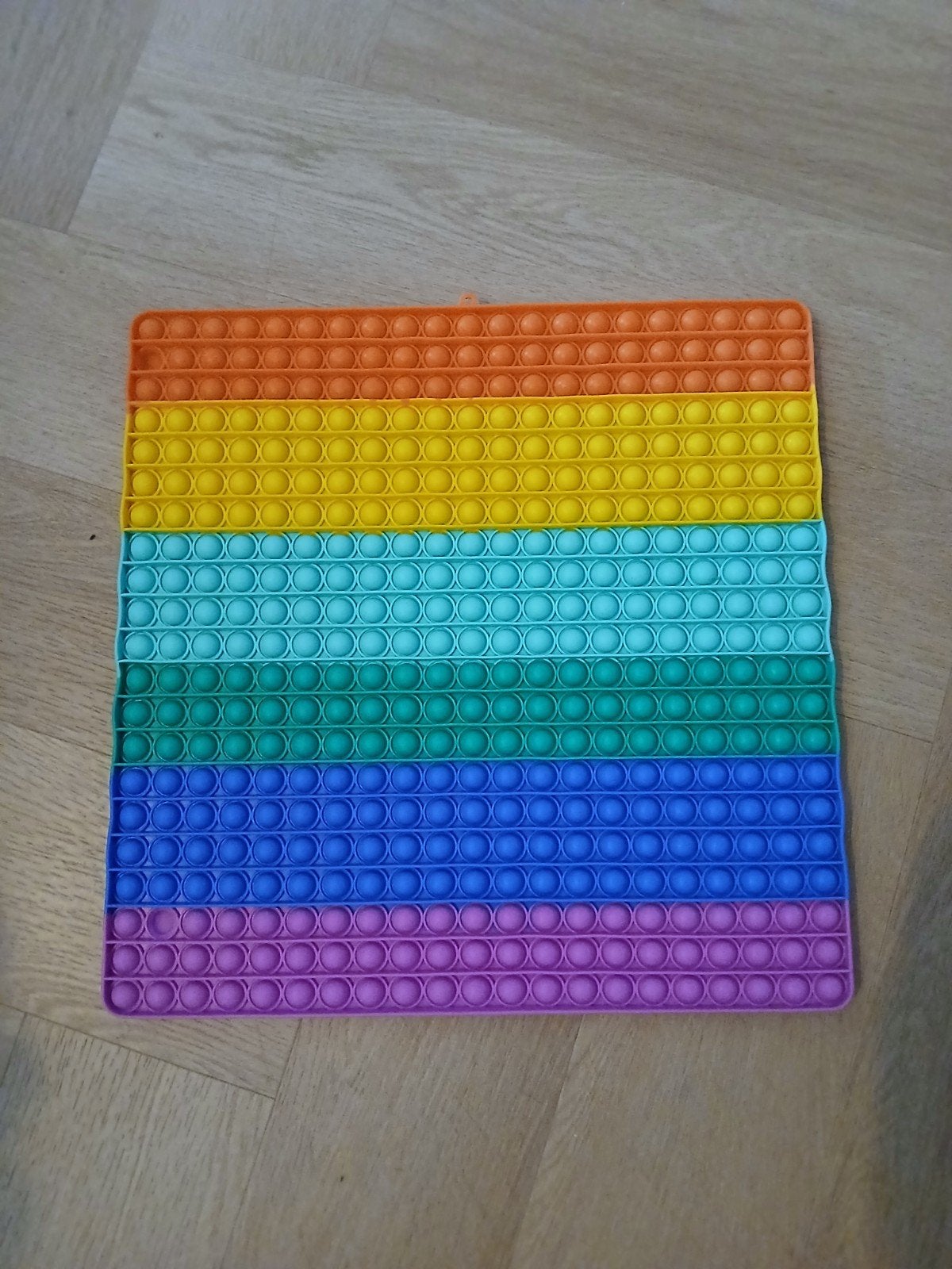 Grote Regenboog Pop It Fidget Speelgoed XXL, Ophalen of Verzenden, Zo goed als nieuw, Jongen of Meisje