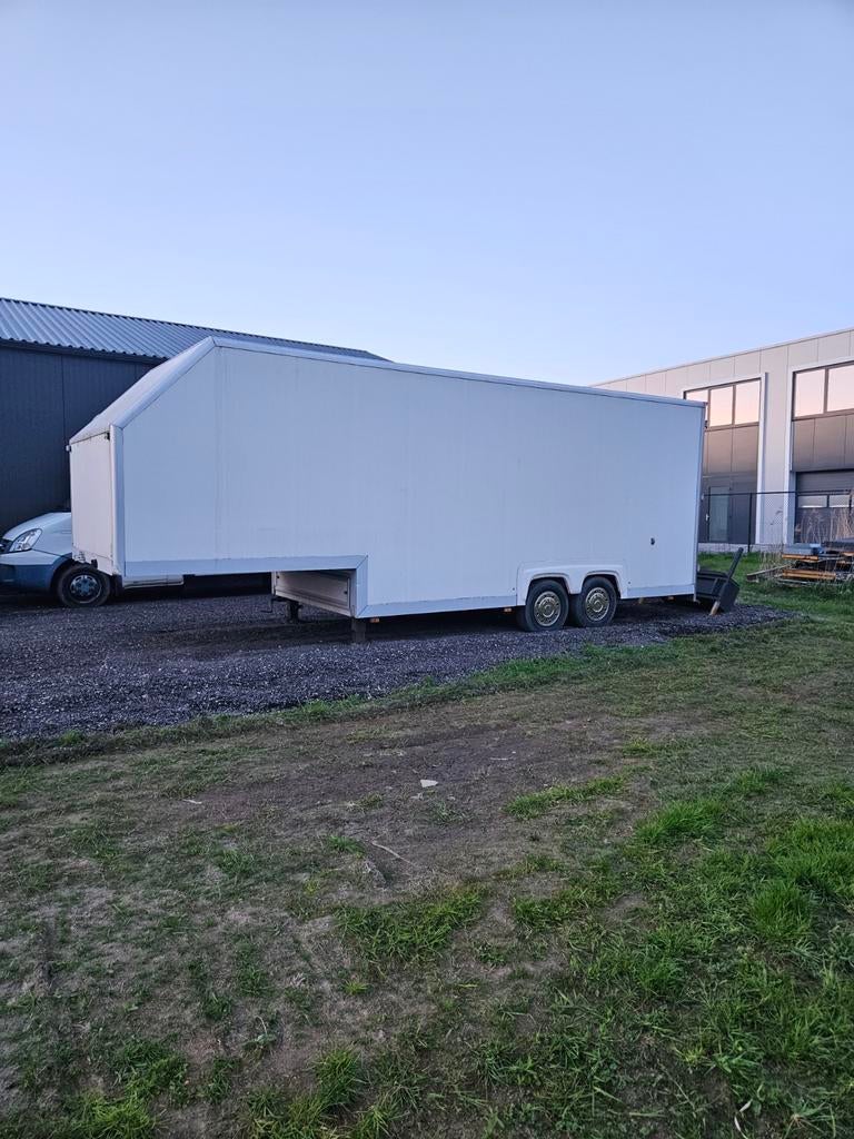 Unieke gesloten BE oplegger van JMR. Bwj 2000, Auto diversen, Aanhangers en Bagagewagens, Ophalen of Verzenden, Gebruikt