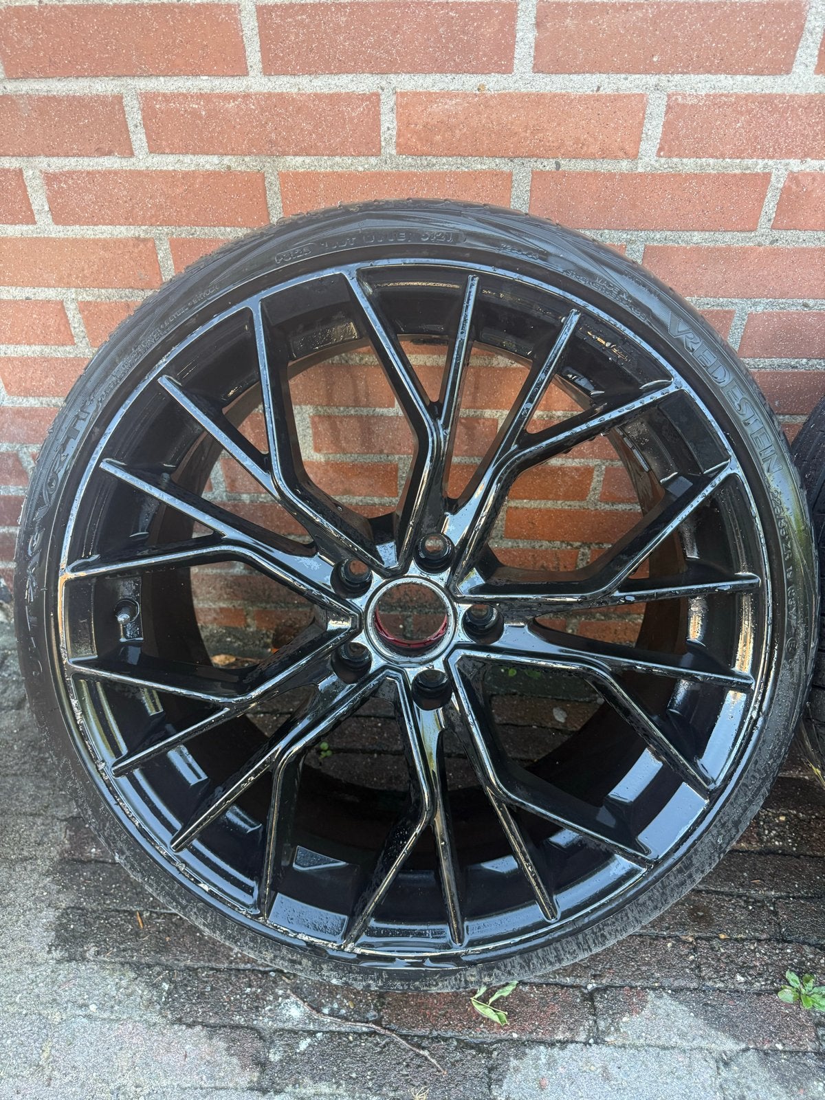 19 inch Velgen met vredestein banden, Auto-onderdelen, Banden en Velgen, Ophalen, Gebruikt, Banden en Velgen, Personenwagen