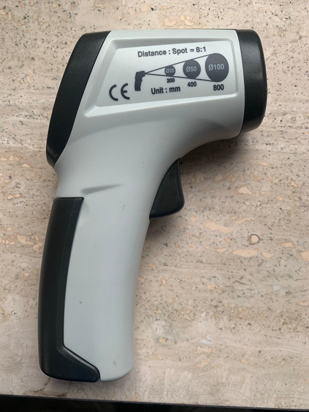 VOLTCRAFT IR 260-8S Infrarood Thermometer -30 tot 260C, Ophalen of Verzenden, Zo goed als nieuw