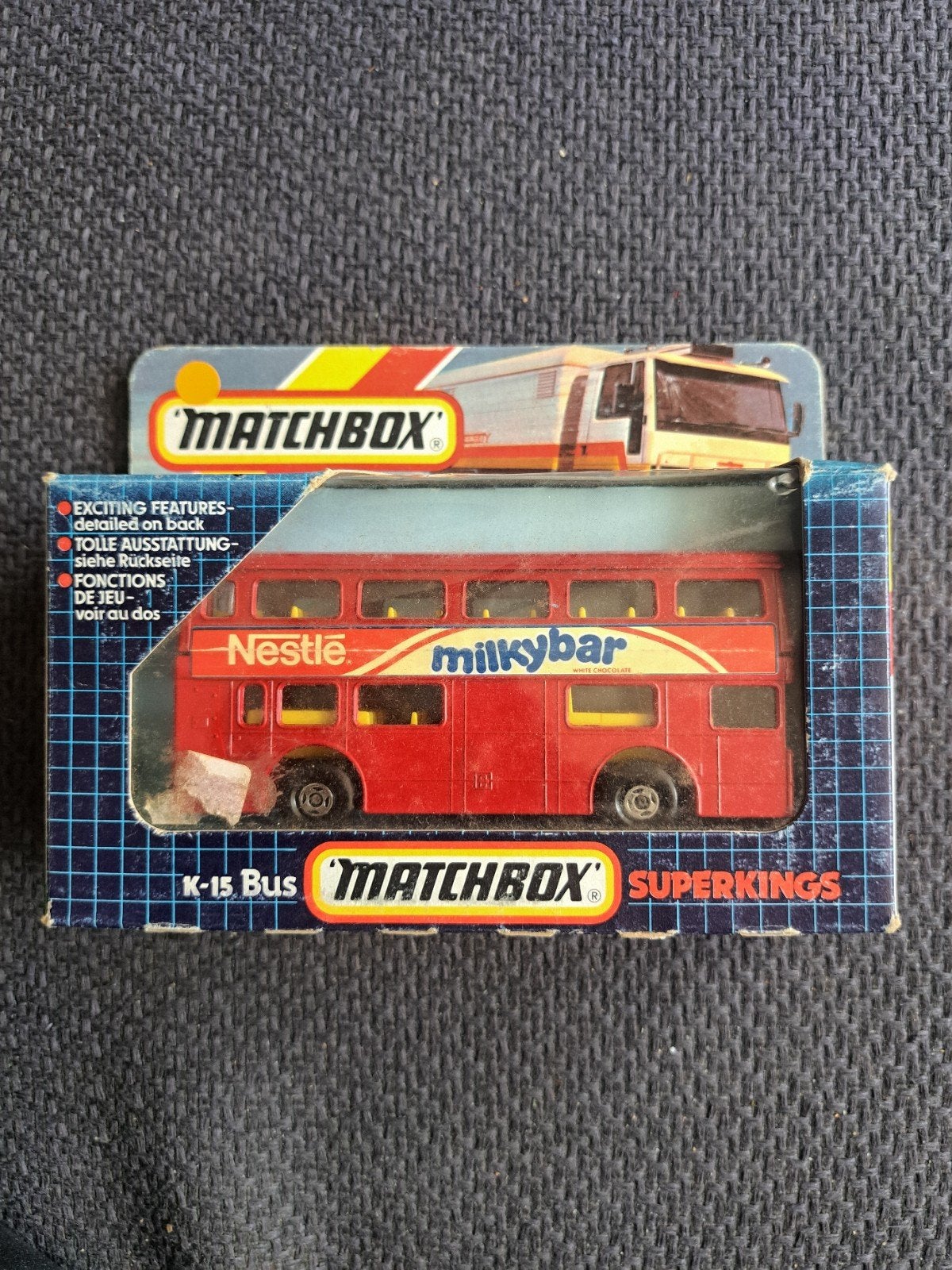 Matchbox k 15  superkings 1985 in o.v.p, Hobby en Vrije tijd, Modelauto's | Overige schalen, Gebruikt, England, Ophalen of Verzenden