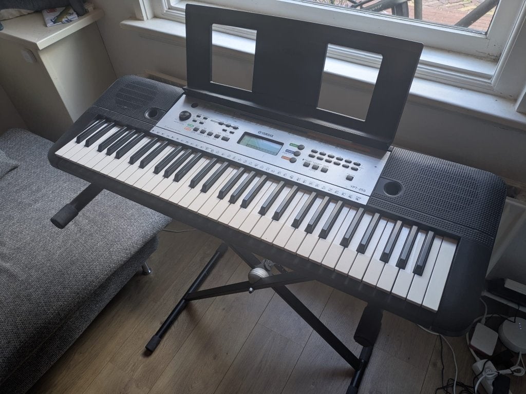 Yamaha Digitale Piano, Muziek en Instrumenten, Piano's, Ophalen, Gebruikt, Zwart, Digitaal