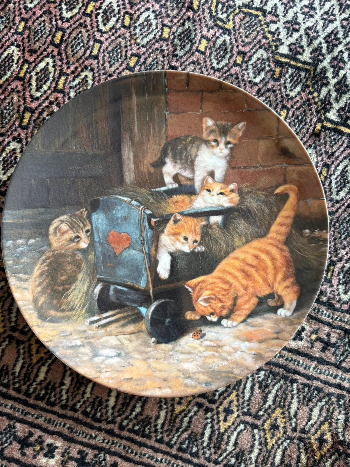Seltmann Weiden verzamelbord 1991 - Die Spielkameraden, Ophalen of Verzenden, Zo goed als nieuw