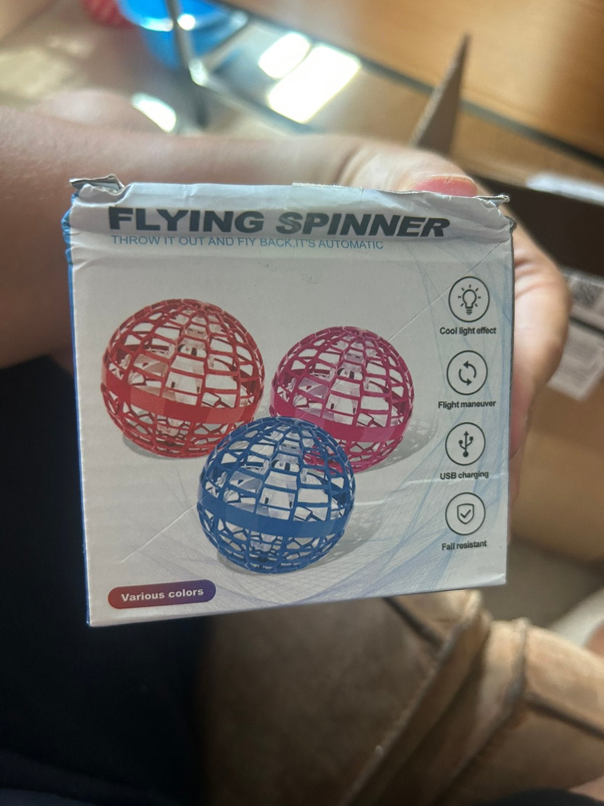 Flying spinner, Ophalen of Verzenden, Zo goed als nieuw