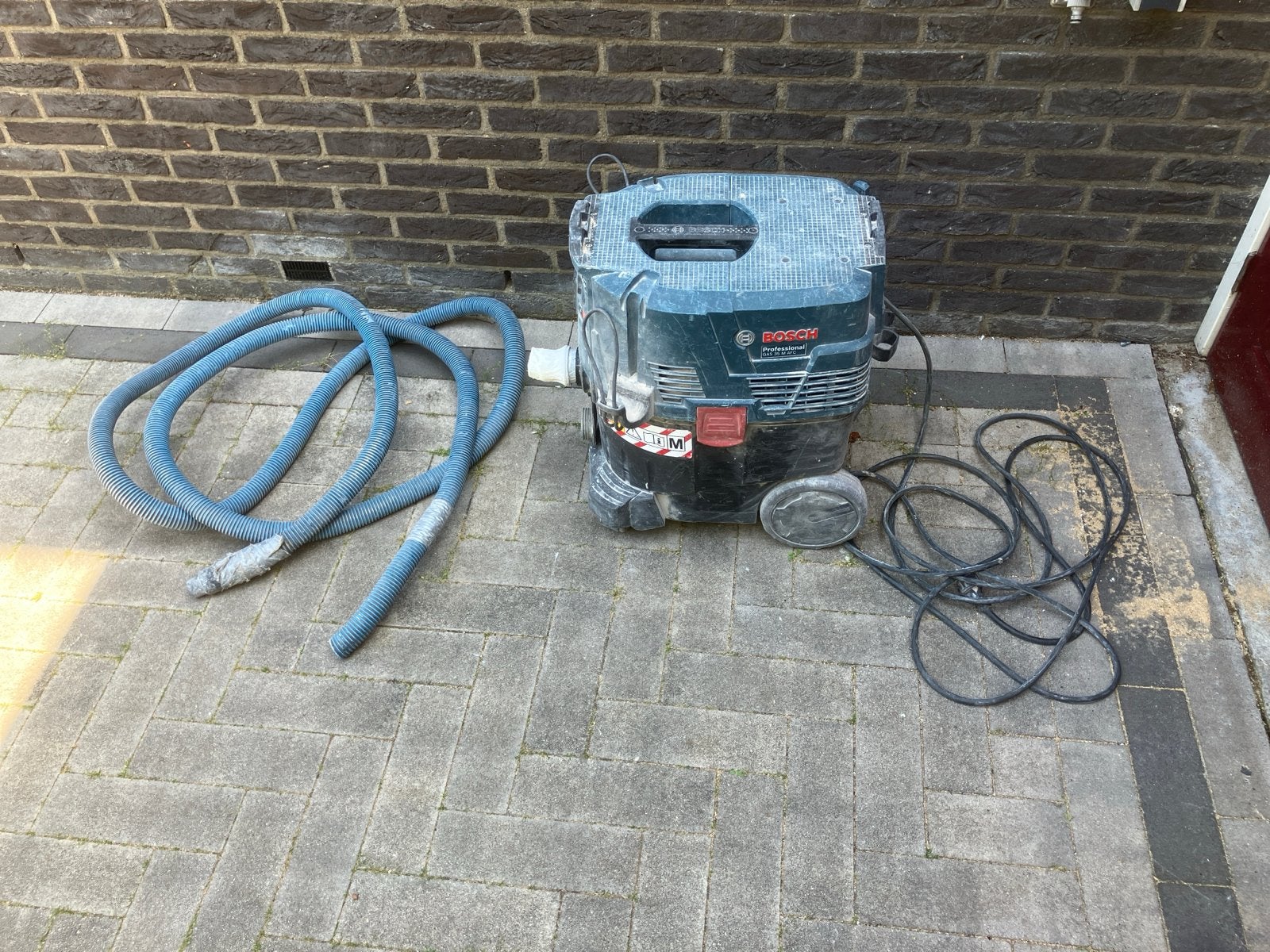 Bosch Professional GAS 35 M AFC Stofzuiger, Ophalen of Verzenden, Gebruikt, Waterstofzuiger