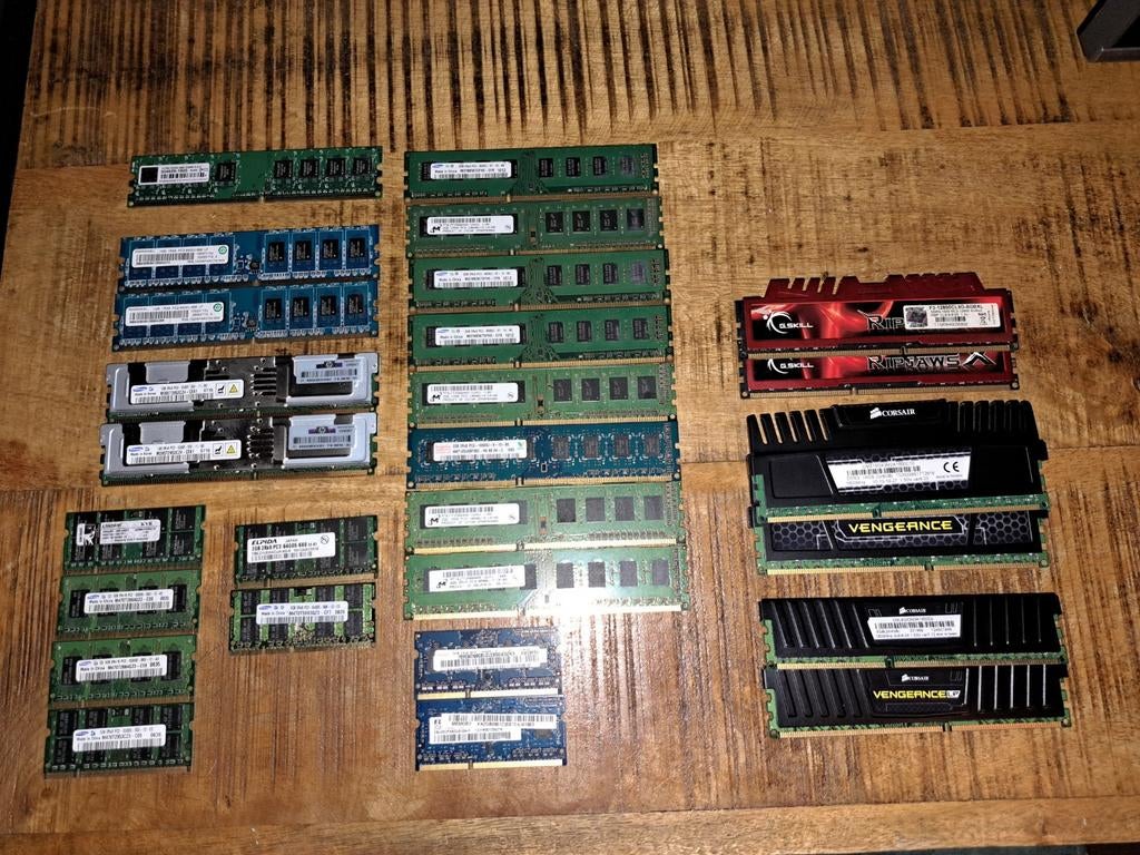 Bundel werkgeheugen, Computers en Software, RAM geheugen, Ophalen of Verzenden, DDR2, Desktop