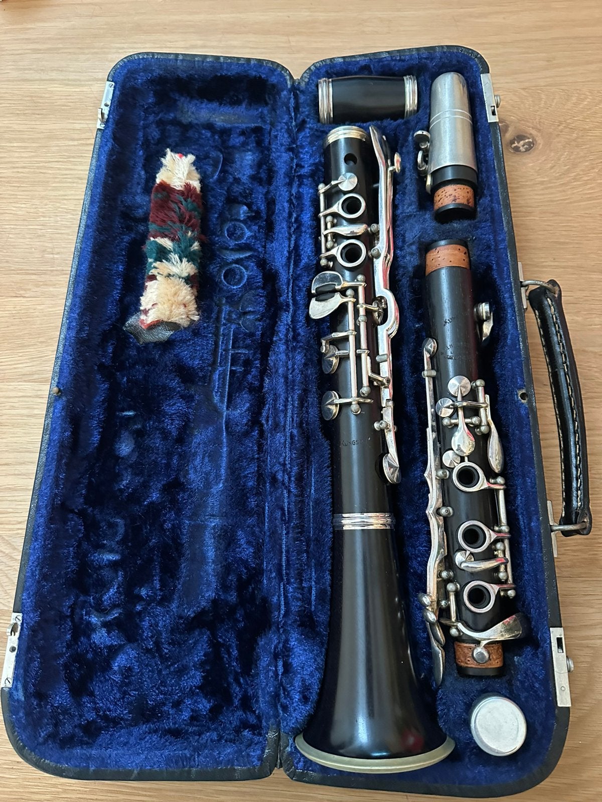 Klingson  Karl Hammerschmidt albert klarinet., Ophalen, Zo goed als nieuw, Hout