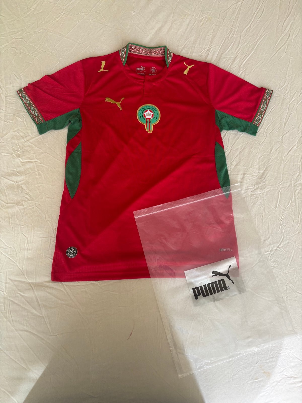 Marokko Thuisshirt  - Nieuw met kaartjes, Maat M, Ophalen of Verzenden, Nieuw, Shirt