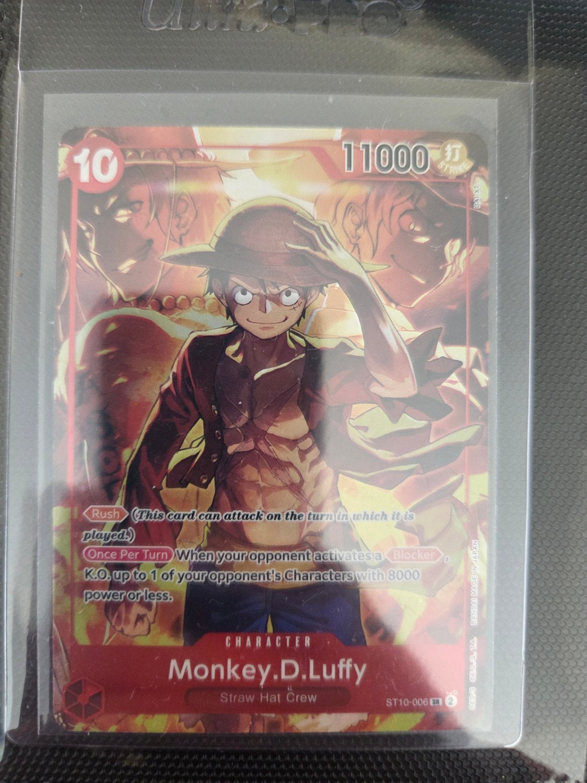 One Piece Monkey.D.Luffy ST10, Ophalen of Verzenden, Zo goed als nieuw