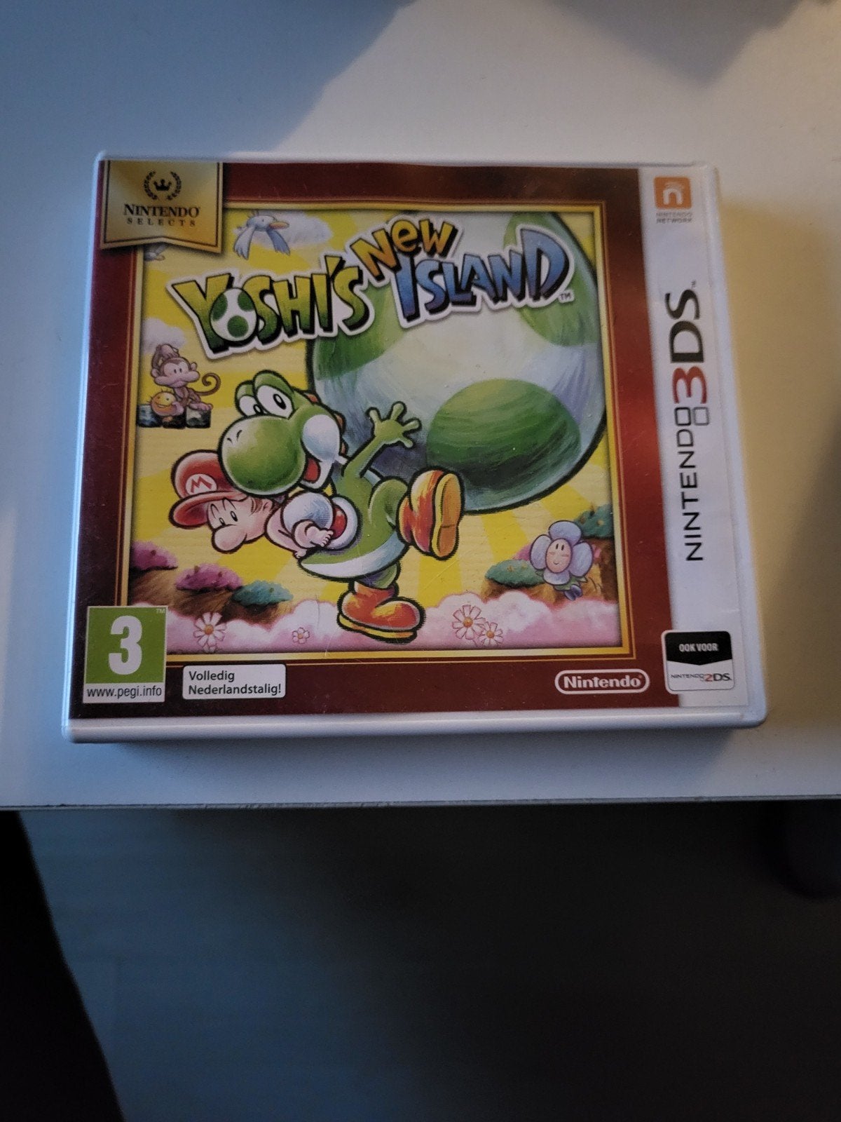 3ds yoshi new island, Avontuur en Actie, 1 speler, Ophalen of Verzenden, Zo goed als nieuw